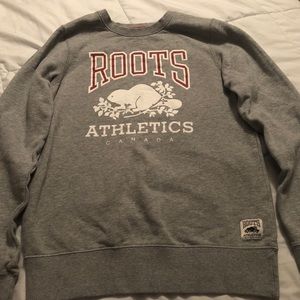 Grey Roots crew neck sweatshirt